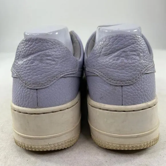Nike Air Force 1 Sage Low Oxygen Purple Platform Sneakers US 8.5 AR5339-500 Shoe