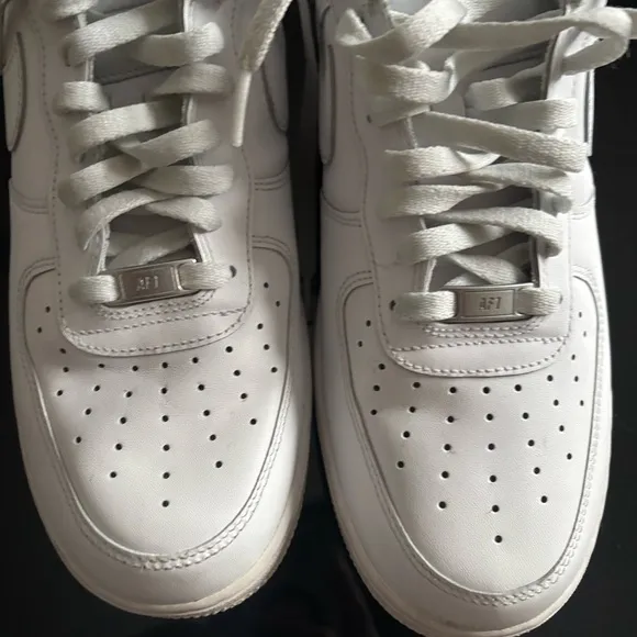 Nike Air Force 1 White Low Top Men's Classic AF1 Sneakers Size 11.5