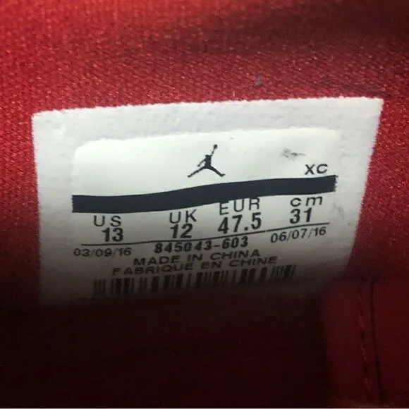 Nike Air Jordan Clutch  845043-603 Low Top Basketball Sneakers Men's Sz 13