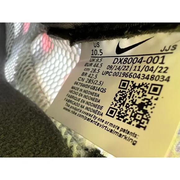 Nike Air Kukini Low Top Sneakers in Light Silver DX8004-001 Men's 10.5 NEW🛒