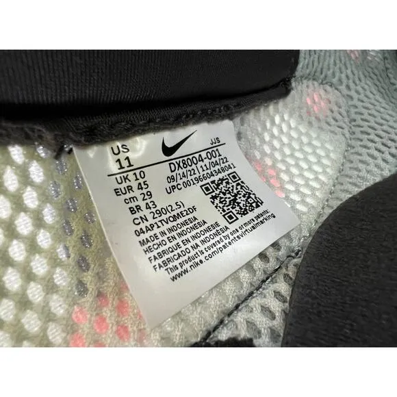Nike Air Kukini Low Top Sneakers in Light Silver DX8004-001 Men's 11 NEW.🛒