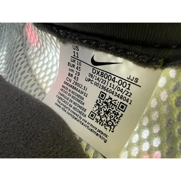 Nike Air Kukini Low Top Sneakers in Light Silver DX8004-001 Men's 11 NEW,