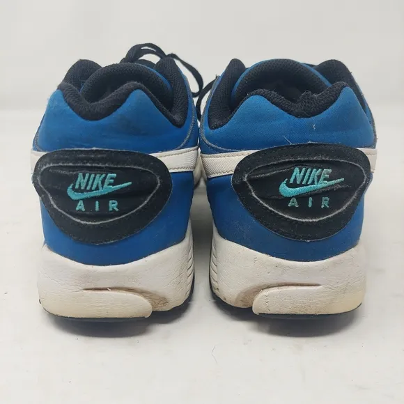 Nike Air Max Go Strong Black Blue Low Top Sneaker Streetwear 418115-015 Size 11