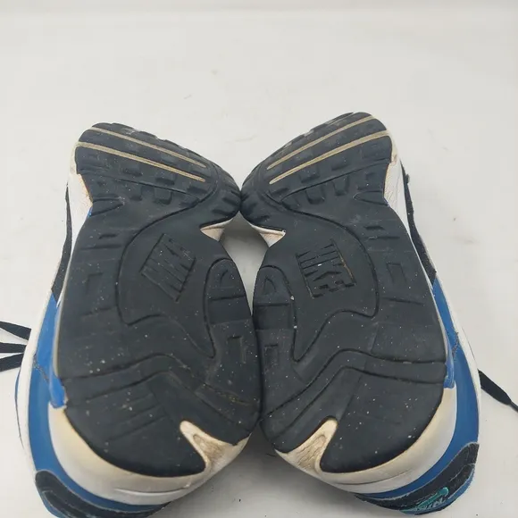 Nike Air Max Go Strong Black Blue Low Top Sneaker Streetwear 418115-015 Size 11