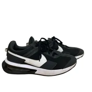 Nike Air Max Pre-Day Mens Size 9.5 Black White Low Top Casual Athletic Sneakers