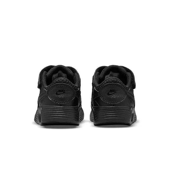 Nike Air Max SC Toddler Baby Sneakers Triple Black Low Top Shoes Size 2C NWT