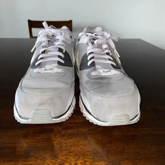 Nike Air Max Wright Gray Low Top Sneakers 2012 Model Size 14