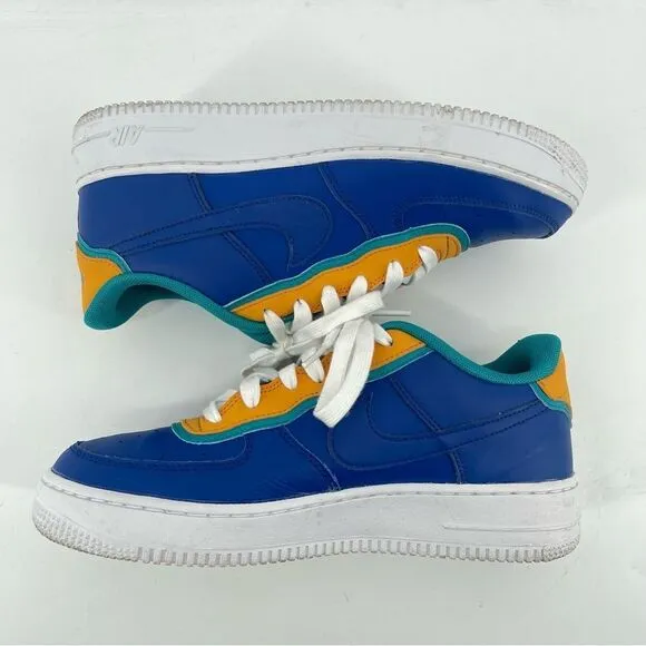 Nike Air Force 1 Low LV8 GS Double Layered Indigo Force BV1084-400 Sneakers 7Y