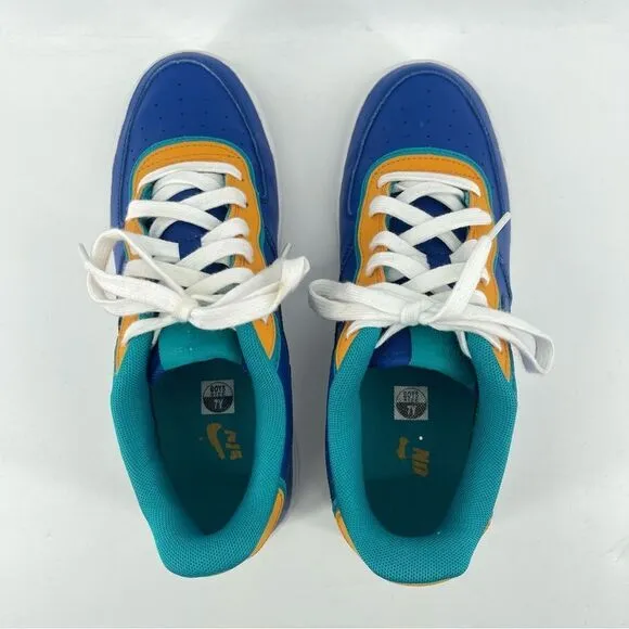 Nike Air Force 1 Low LV8 GS Double Layered Indigo Force BV1084-400 Sneakers 7Y