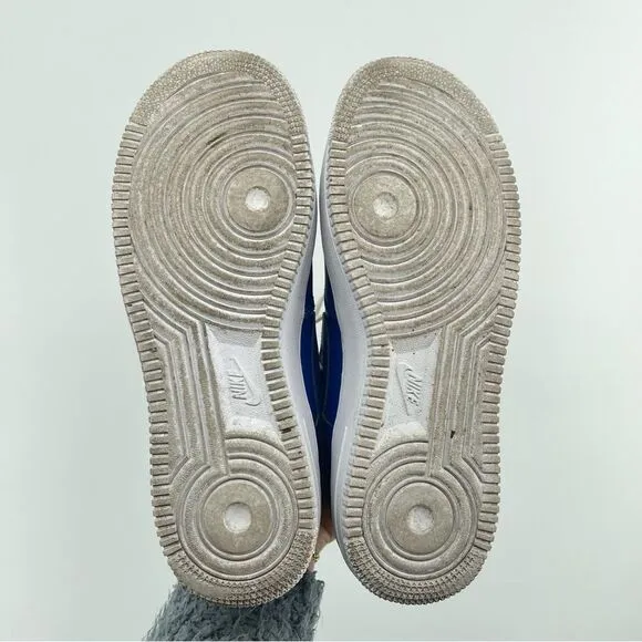 Nike Air Force 1 Low LV8 GS Double Layered Indigo Force BV1084-400 Sneakers 7Y