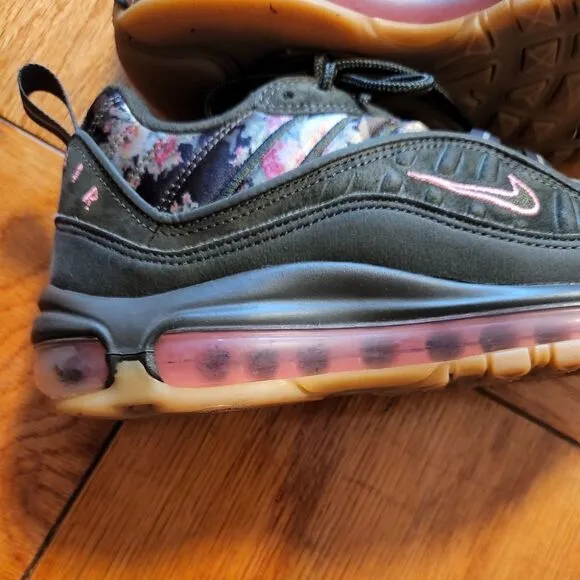 Nike Air Max 98 camo floral low-top sneakers