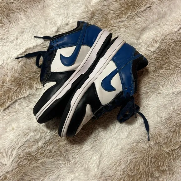Nike Black and White Low-Top Sneakers