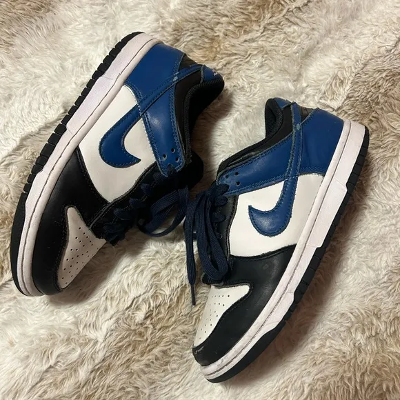 Nike Black and White Low-Top Sneakers