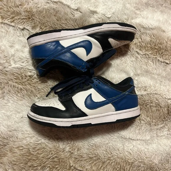 Nike Black and White Low-Top Sneakers
