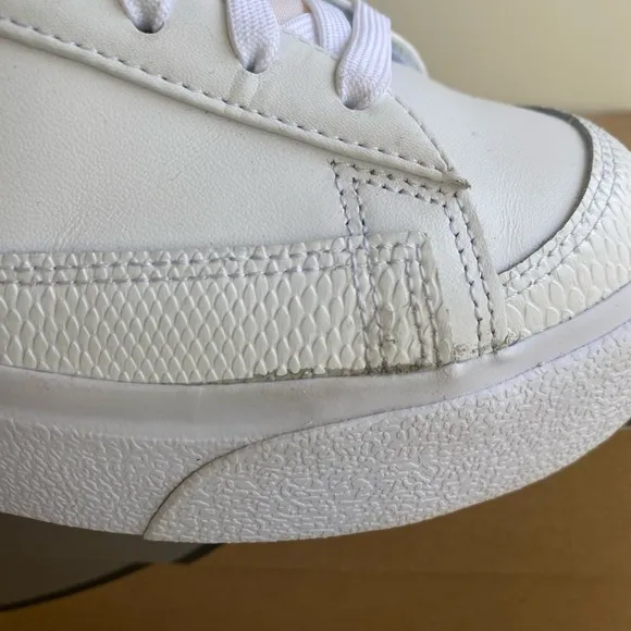 Nike Blazer Low Platform White/Black Snakeskin Women Sneakers- SZ 11