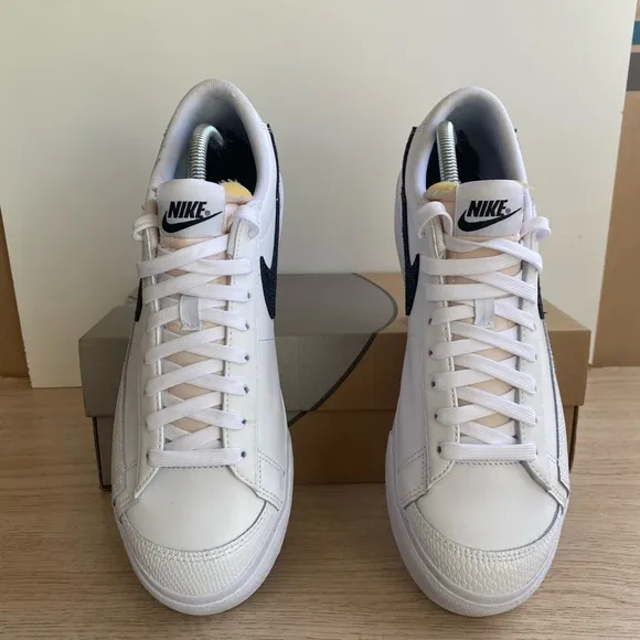 Nike Blazer Low Platform White/Black Snakeskin Women Sneakers- SZ 11