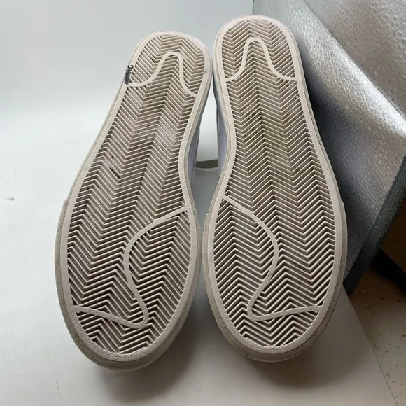 Nike Blazer platform low white womens sneakers size 7.5