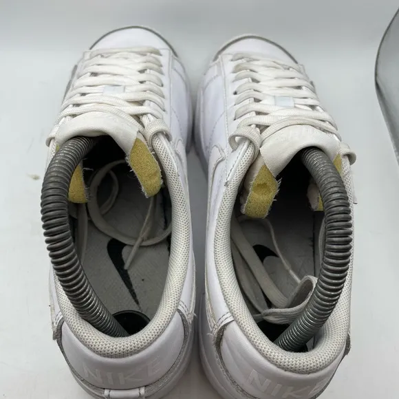 Nike Blazer platform low white womens sneakers size 7.5