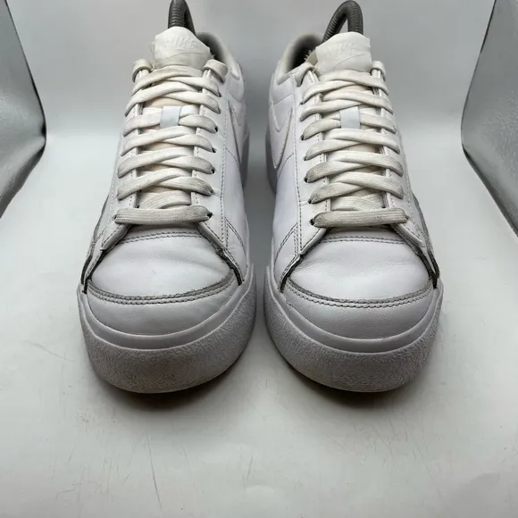 Nike Blazer platform low white womens sneakers size 7.5