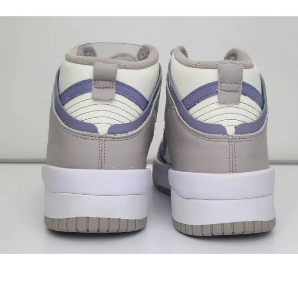 Nike Dunk High Up Iron Purple Lifestyle Leather Sneakers Women's 7.5