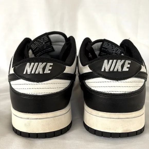 Nike Dunk Low Top Sneakers Panda Black White Athletic Men’s 11.5
