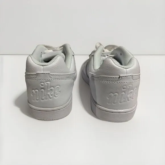 Nike Mens Ebernon Low Triple White Basketball Casual Shoes Sneakers Size 9