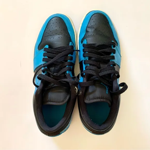 Nike Men’s Size 9 - Air Jordan 1 Low Laser Blue Sneakers