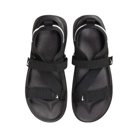 Nike Men’s Vista Sandals Size 13 Black Adjustable Strap Summer Sport Shoe NIB