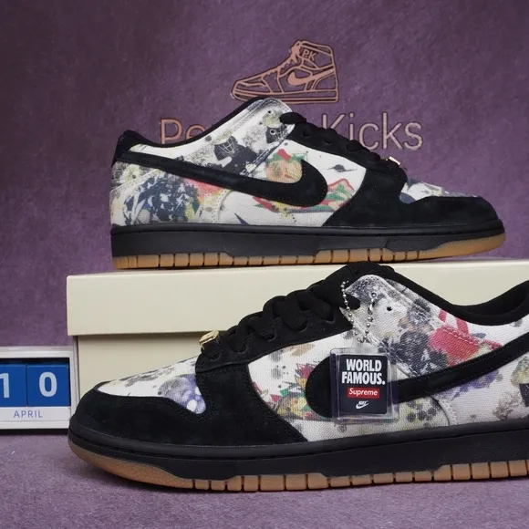 Nike Multicolor Low-Top Sneakers