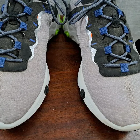Nike React Element 55 men size 10 multi-colored low top sneakers #c13831-200