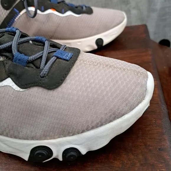Nike React Element 55 men size 10 multi-colored low top sneakers #c13831-200