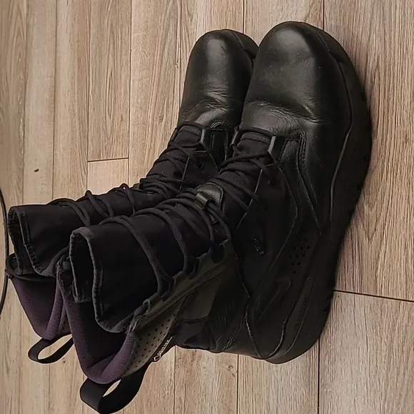 NIKE SFB Coyote Gore-tex Black 8&quot; Sz 11 Field Military Combat‎ Boots AQ1199-001