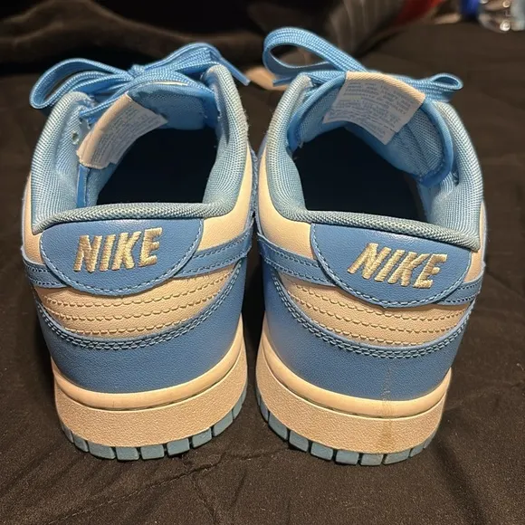Nike Sky Blue and White Low-Tops