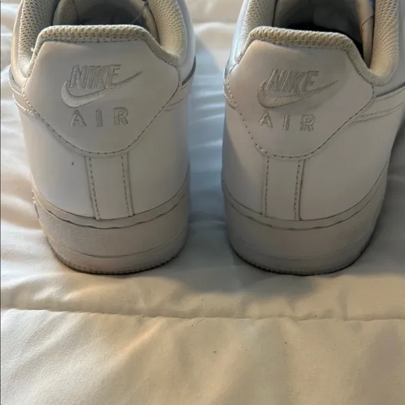 Nike White Air Force 1 Sneakers Leather Low-Top