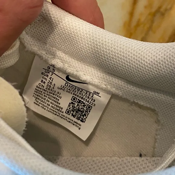 Nike women’s Blazer Platform White and Yellow Sneakers