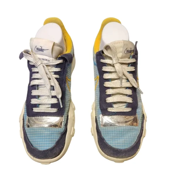 Nike Womens Waffle Racer 2 Low Top Lace Up Sneakers US 9