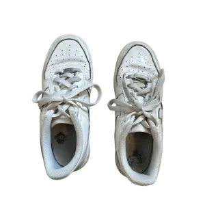 Nike Womens White Lace Up Air Force 1 Low Top Casual Sneakers Size 8.5