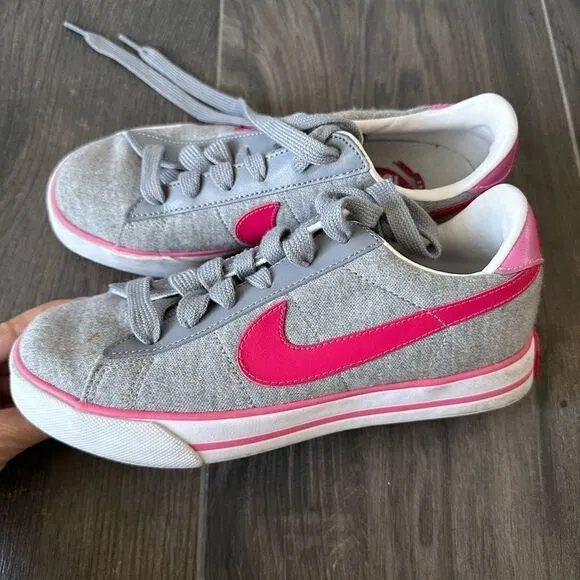 Nike Gray and Pink Sneakers Size 5 Brand New