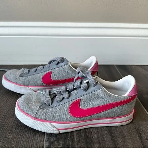 Nike Gray and Pink Sneakers Size 5 Brand New