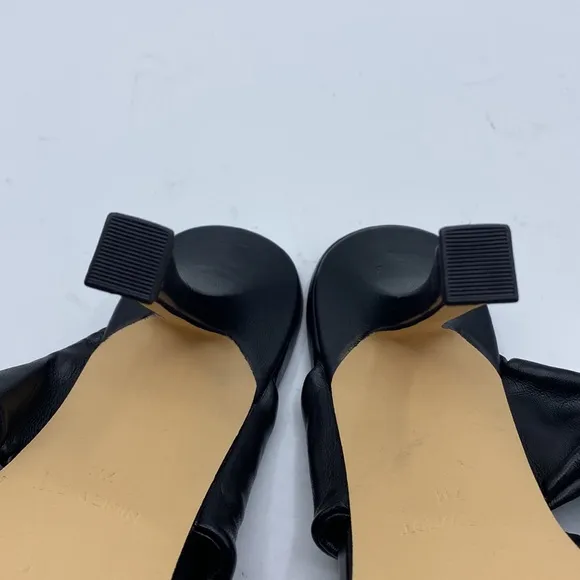 Nine‎ West Black Heeled Sandals