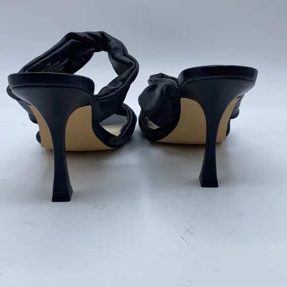 Nine‎ West Black Heeled Sandals