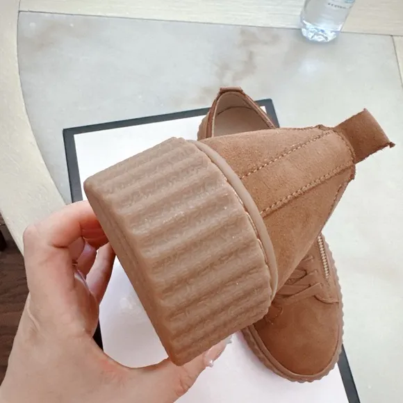 Nine West Suede Platform Sneakers - NWB