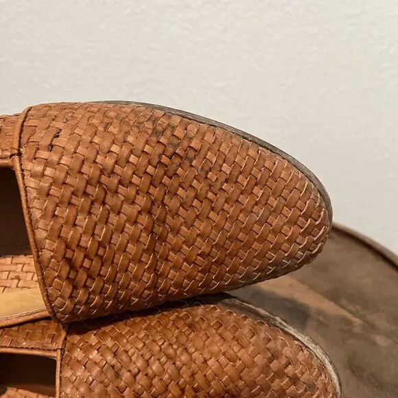 Nisolo Alejandro Woven Leather 2.0 Slip-On Loafers Dress Shoes Men's Size 9