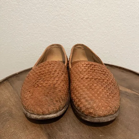 Nisolo Alejandro Woven Leather 2.0 Slip-On Loafers Dress Shoes Men's Size 9
