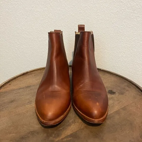 Nisolo Brown Leather Chelsea Boots Women’s 8.5