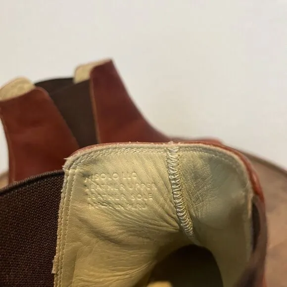 Nisolo Brown Leather Chelsea Boots Women’s 8.5