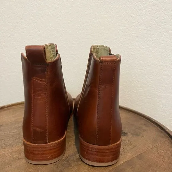 Nisolo Brown Leather Chelsea Boots Women’s 8.5