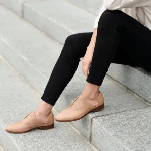 NISOLO Emma d’Orsay Oxford Almond flats size  10 women gently used 🌷