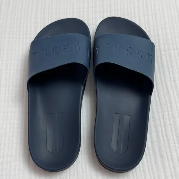 NoBull Navy Blue Slides Women’s Size 9.5 Men’s Size 8 Casual Slip On Sandals