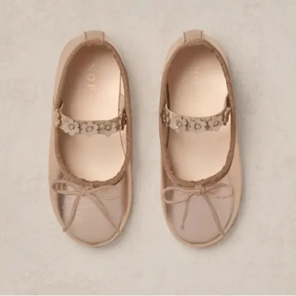 Noralee Ballet Flats Mocha Metallic
